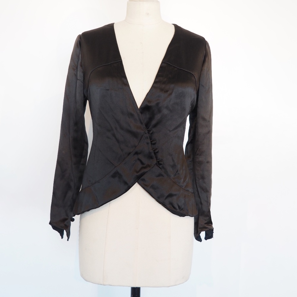 French Victorian Silk Jacket, early 1900s